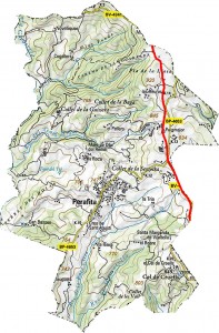 mapa camí ramader
