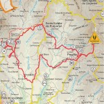 Mapa ruta Puigmajor-Lluçà