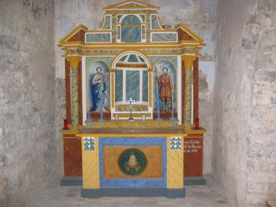 Altar de Sant Pere de Serrallonga